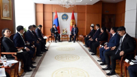 Делегация Жогорку Кенеша встретилась с премьер-министром Монголии